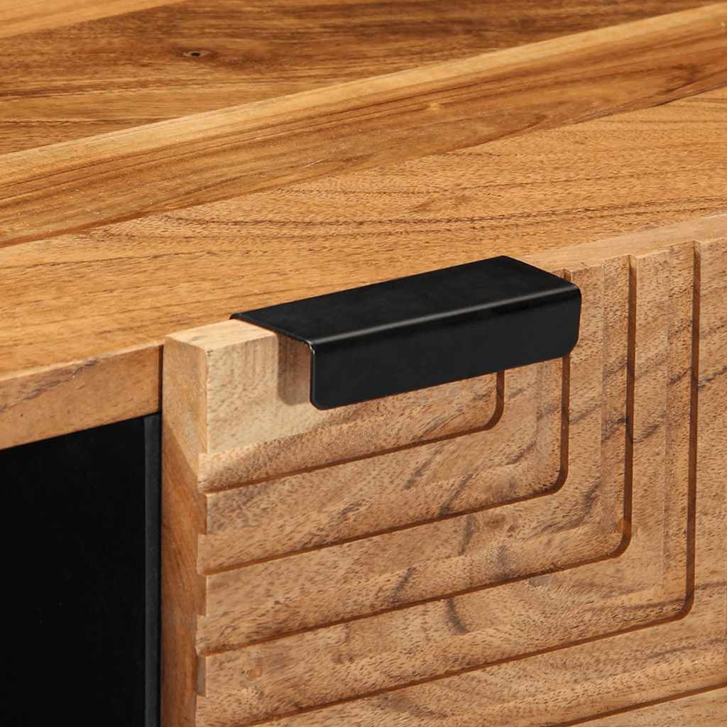 Coffee Table 80x50x40 cm Solid Wood Acacia